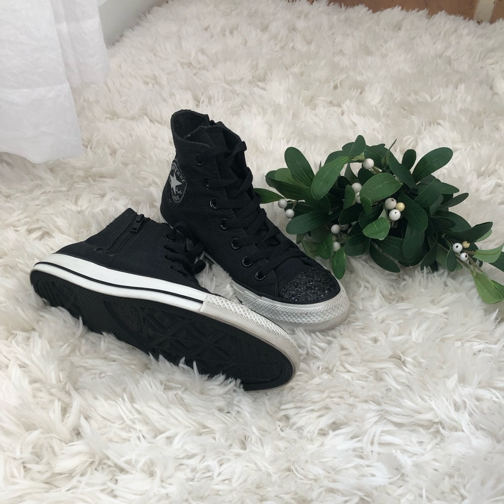 Black Converse High Tops